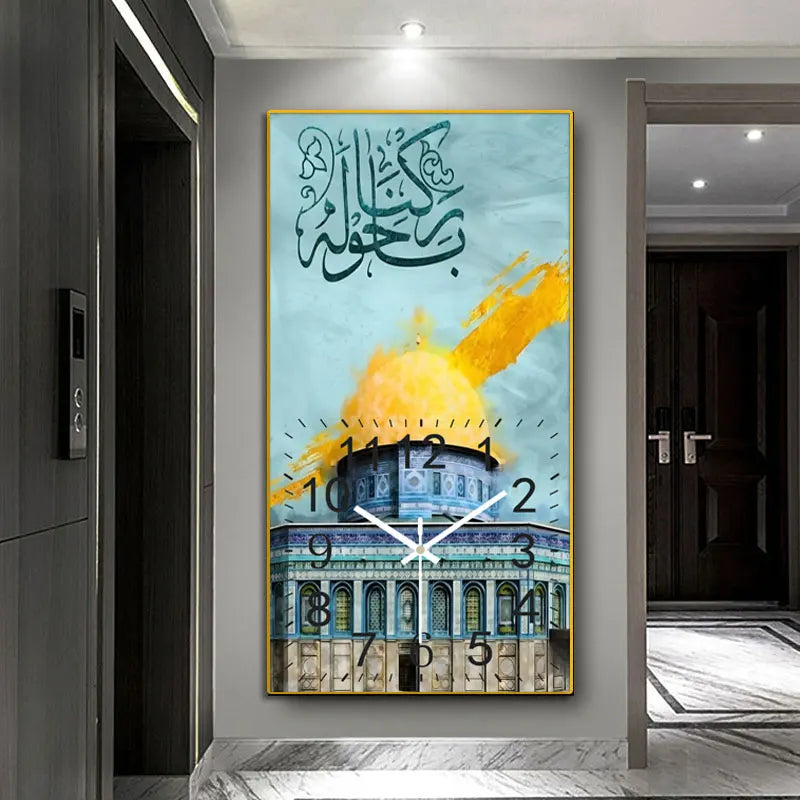 Al Alqsa Wall Clock - Islamic Art UK