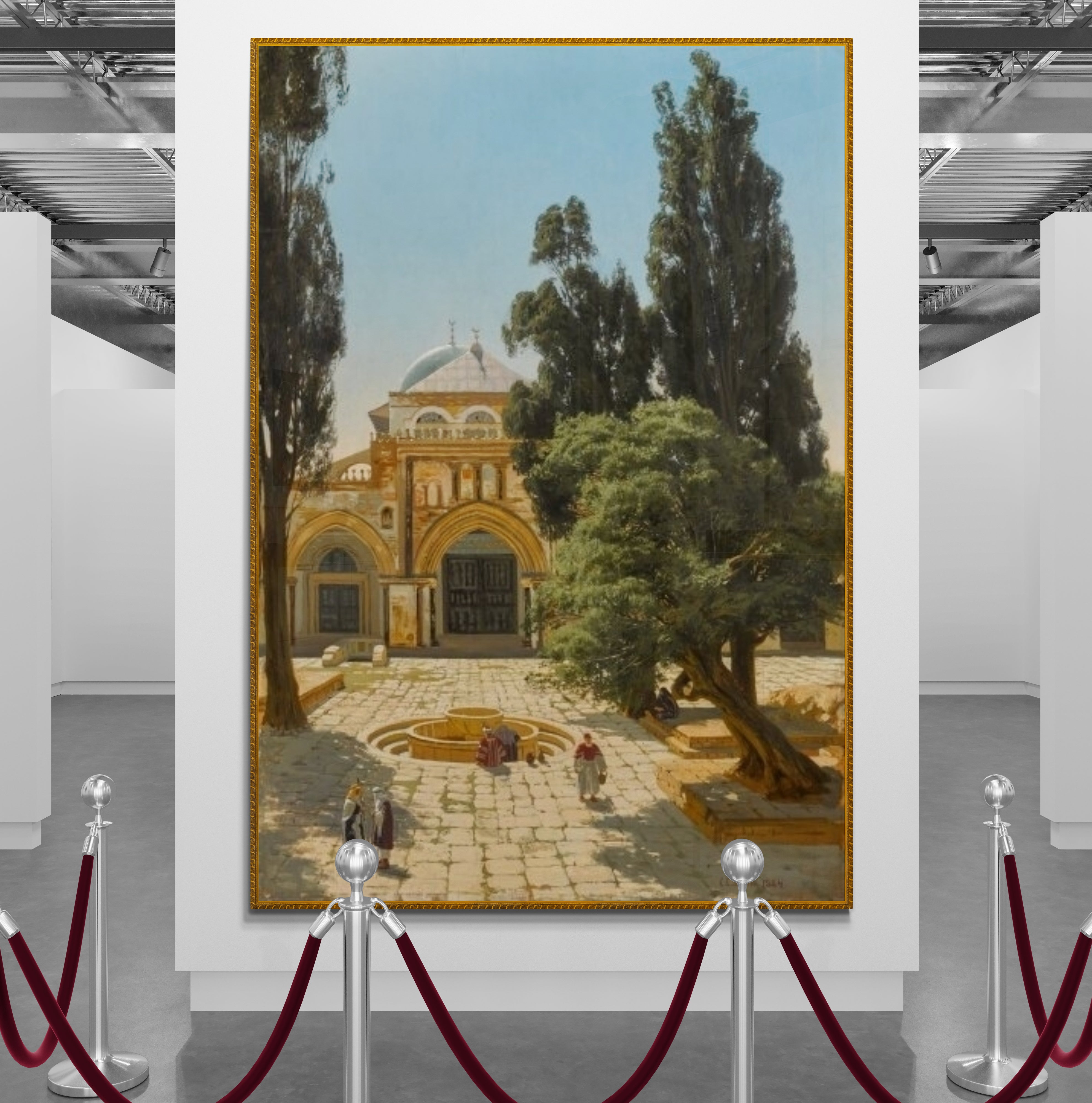 View Of Al Aqsa Mosque 1884 - Islamic Art UK