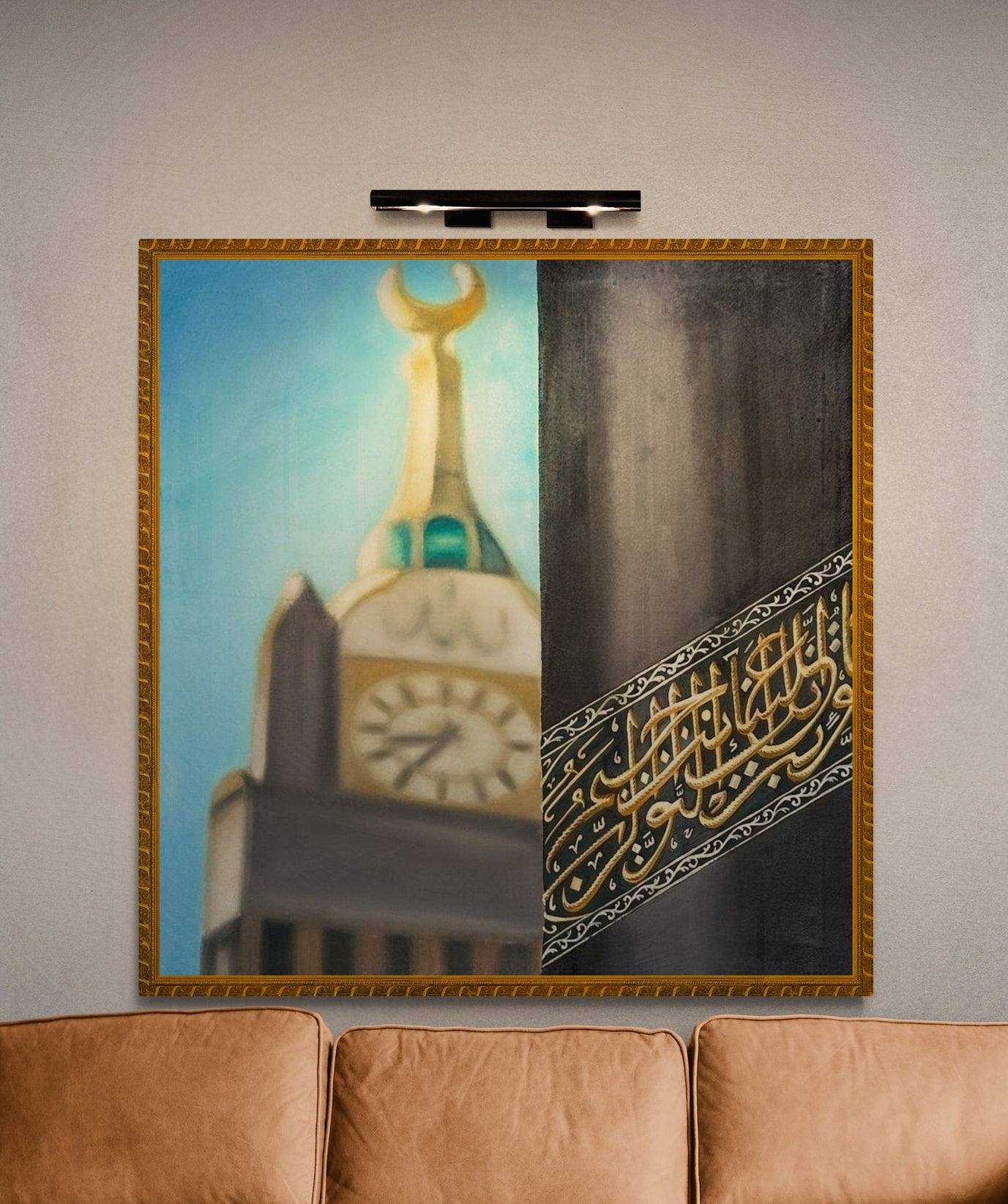 Kiswa framed art - Islamic Art UK