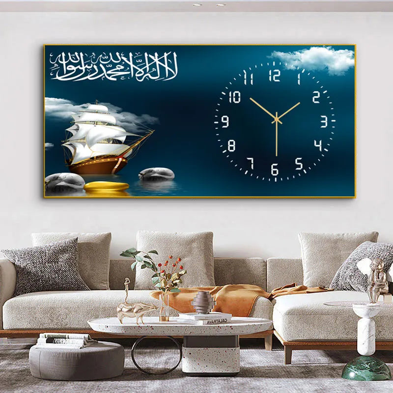 Shahada Wall Clock - Islamic Art UK