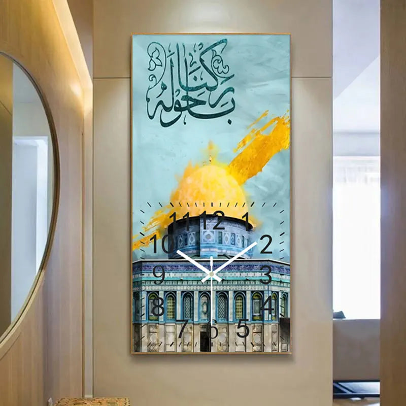Al Alqsa Wall Clock - Islamic Art UK