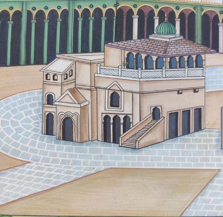 Kaaba Canvas Picture - Islamic Art Ltd